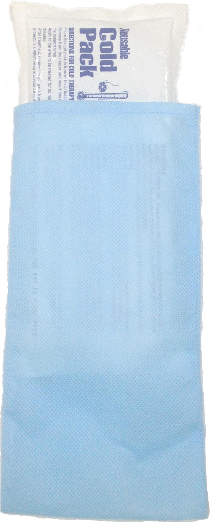 Hot and Cold pack 5" x 10" with reusable sleeve
