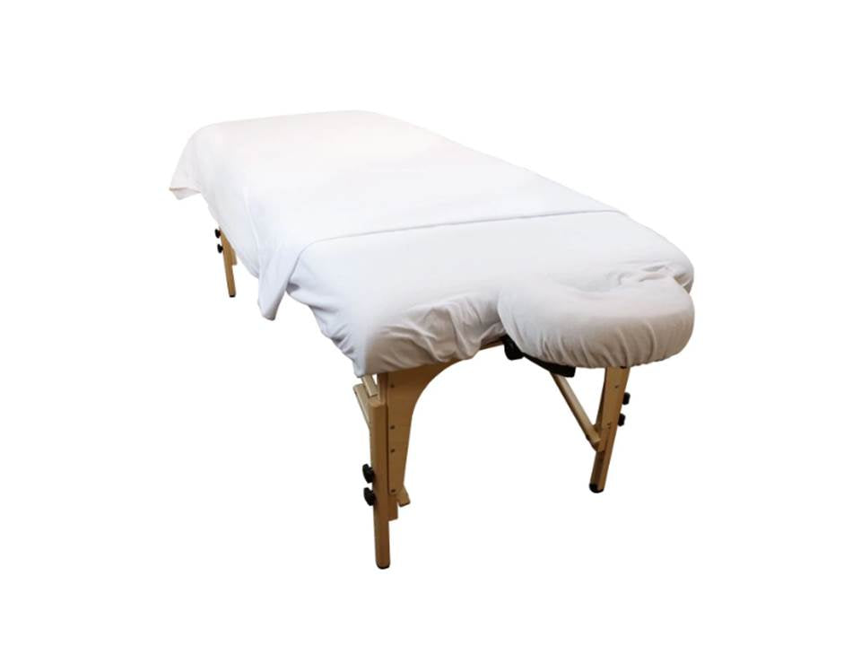 Flannel Fitted Massage Table Sheets 37" x 78" x 5″ Niagara Clinic